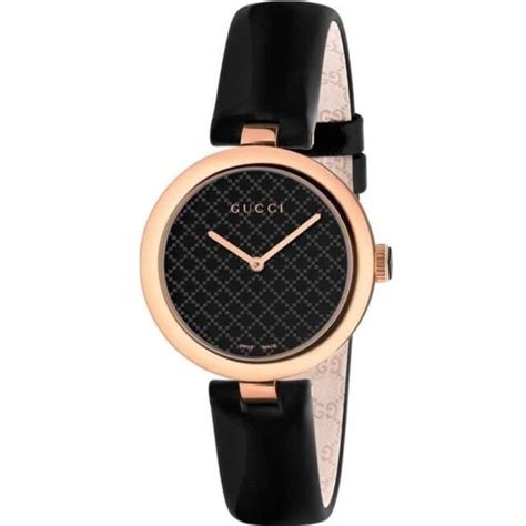 gucci diamantissima ladies watch|black gucci watch with diamonds.